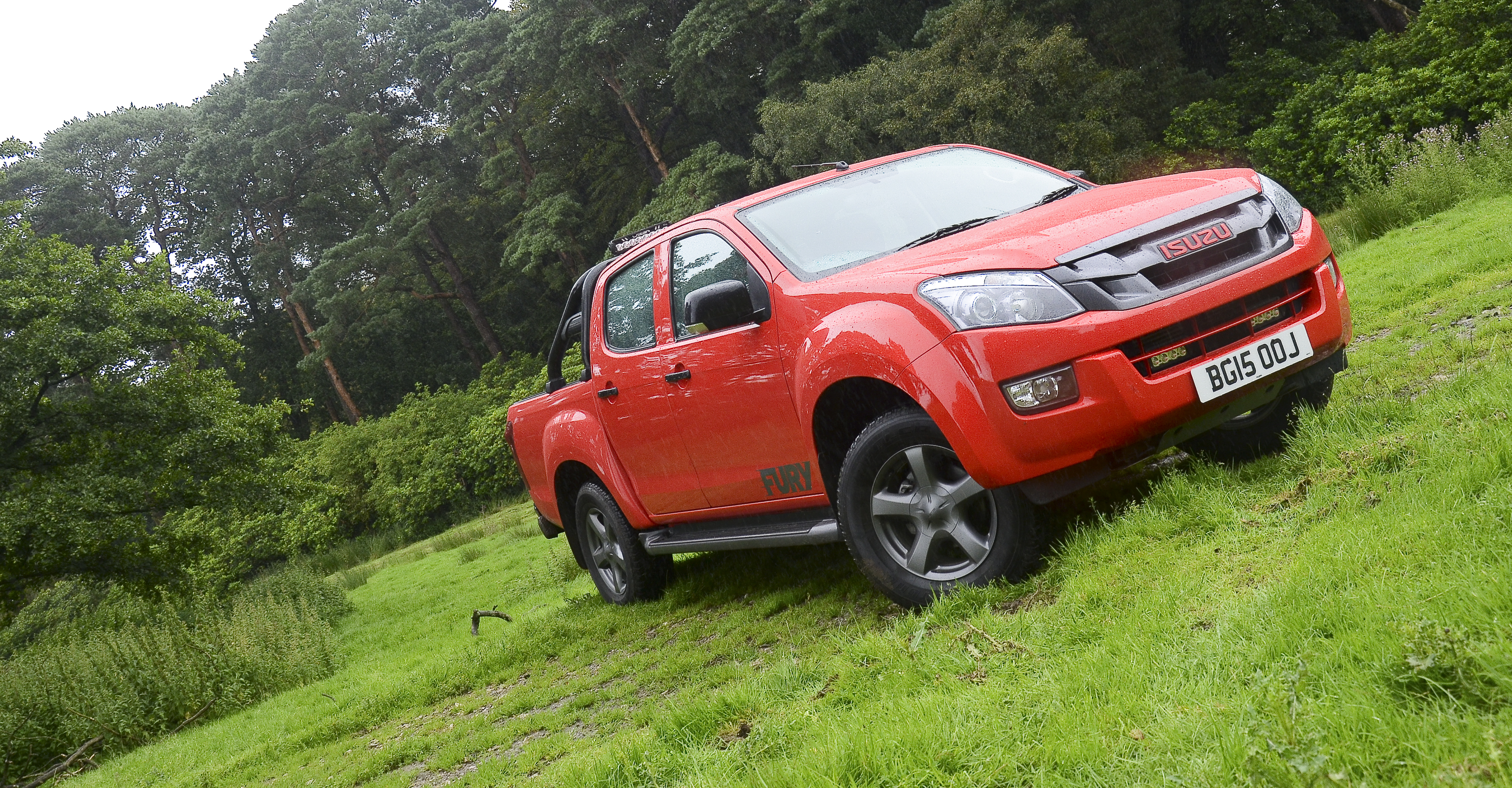 Isuzu's D-Max Fury is as in your face as it gets. Isuzu D-Max Fury-MY16. Image: Mark Stone
