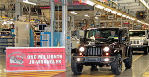 1,000,000th WRANGLER