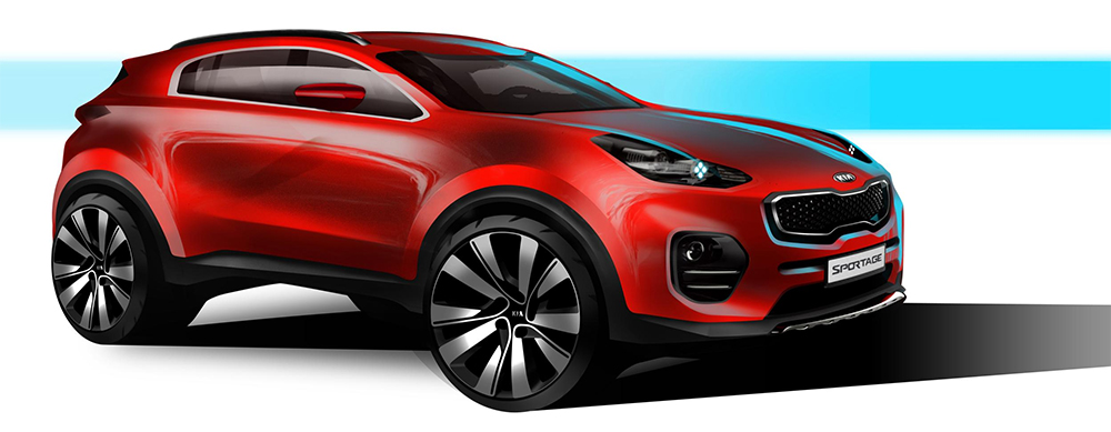 The next generation Kia Sportage