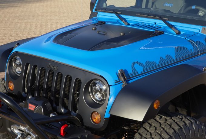 Jeep Wrangler Maximum Performance is one of six concept vehicles
